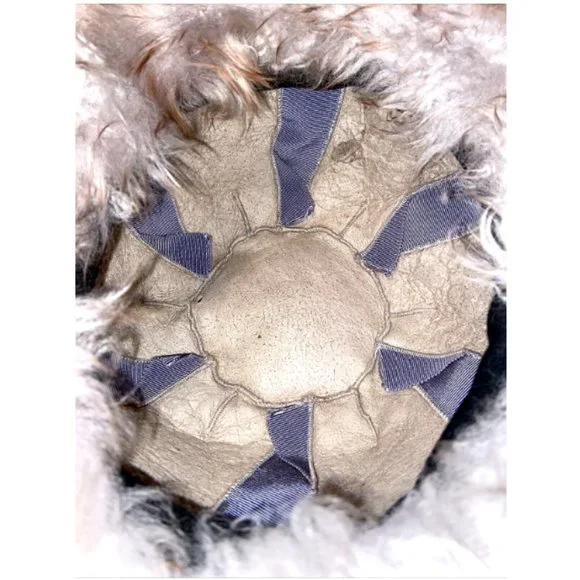 Fur Hat Vintage Brown in Box 50s 60s Mink? Excellent Condition - Picture 8 of 13